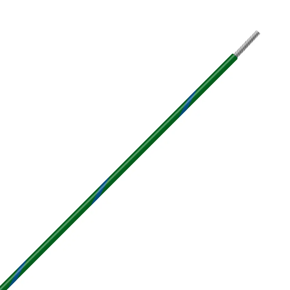 Green/Blue Wire Tefzel 16 AWG - M22759/16-16-56
