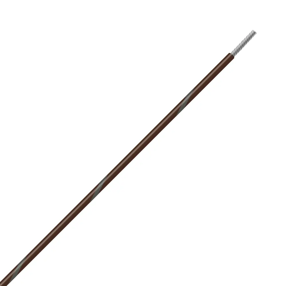 Brown/Gray Wire Tefzel 20 AWG - M22759/16-20-18