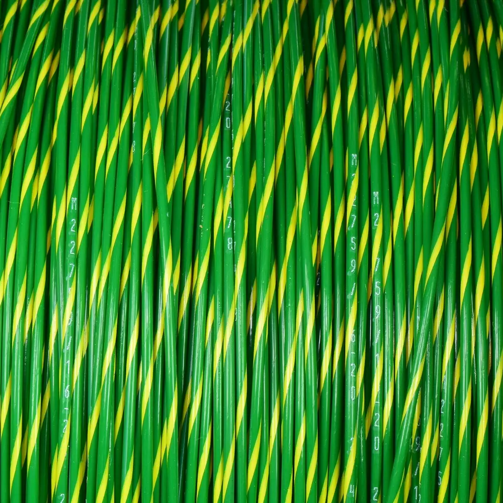 M22759/16-20-54 Green/Yellow Wire Tefzel 20 AWG