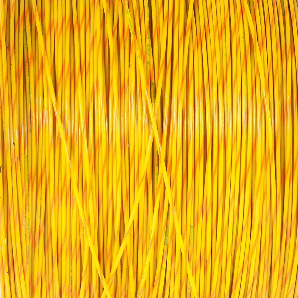 M22759/16-22-43 Yellow/Orange Wire Tefzel 22 AWG
