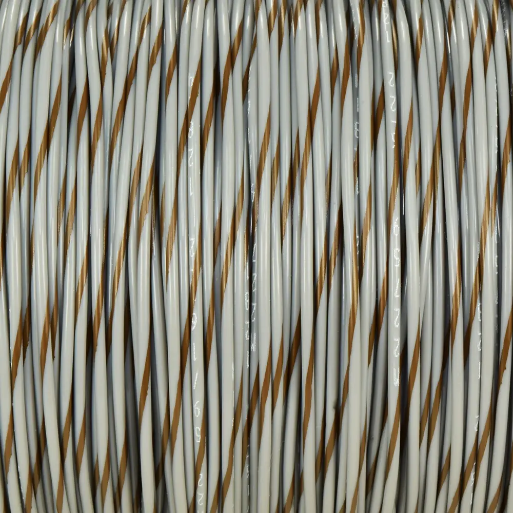 M22759/16-22-81 Gray/Brown Wire Tefzel 22 AWG