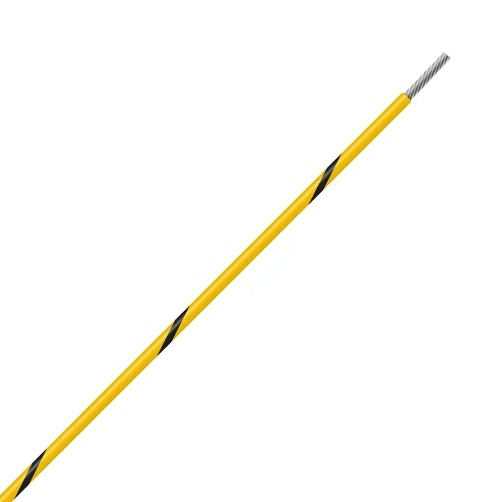 Yellow/Black Wire Tefzel 24 AWG - M22759/16-24-40