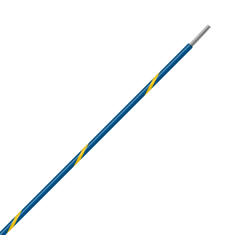 Blue/Yellow Wire Tefzel 24 AWG - M22759/16-24-64