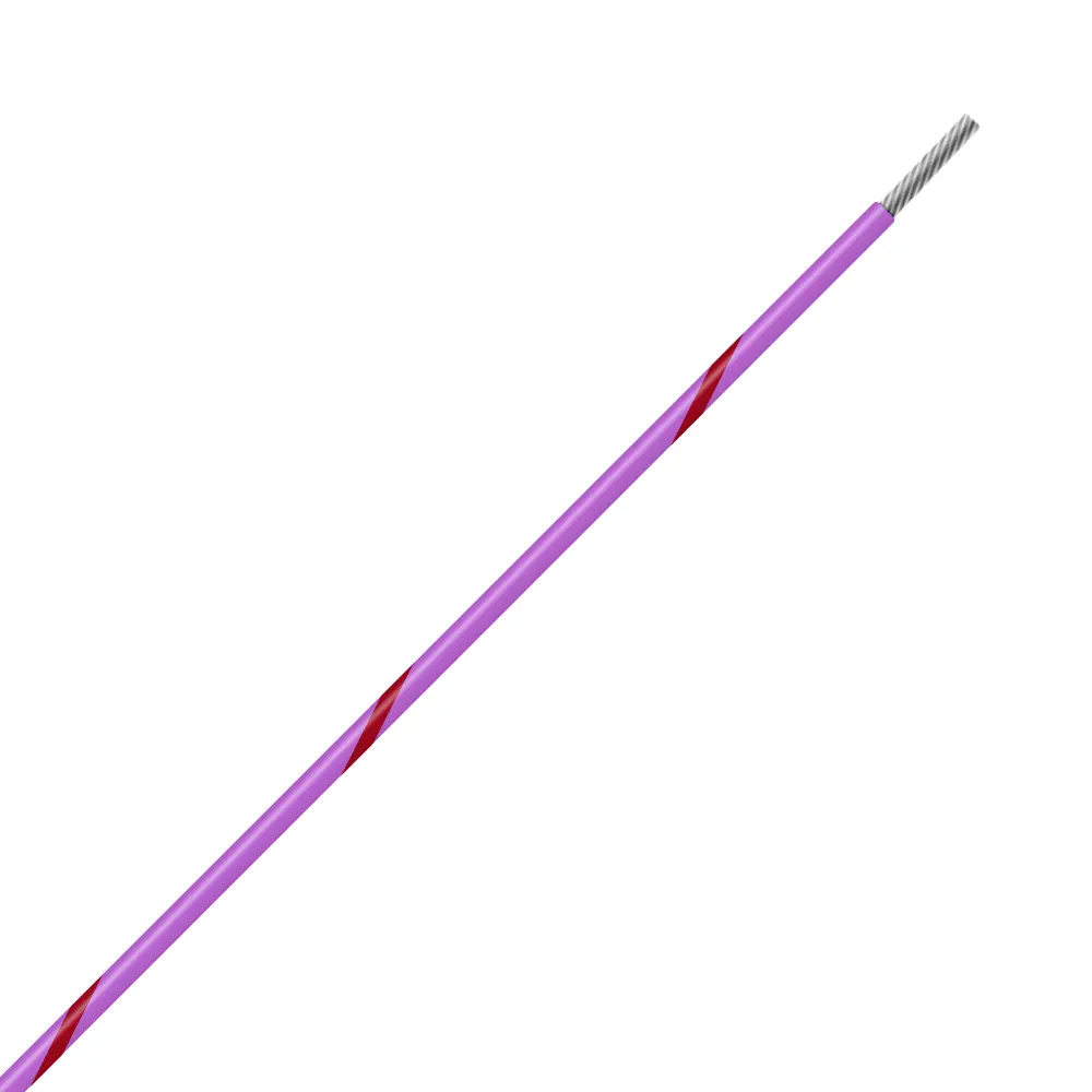 Violet/Red Wire Tefzel 24 AWG - M22759/16-24-72