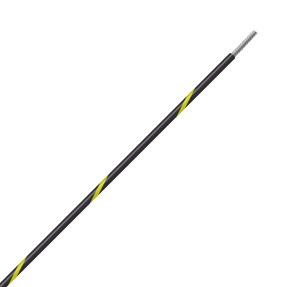 Black/Yellow Wire Tefzel 12 AWG - M22759/32-12-04
