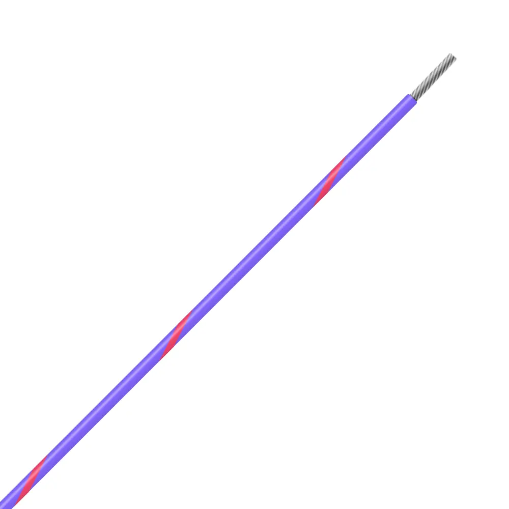 Violet/Red Wire Tefzel 14 AWG - M22759/32-14-72