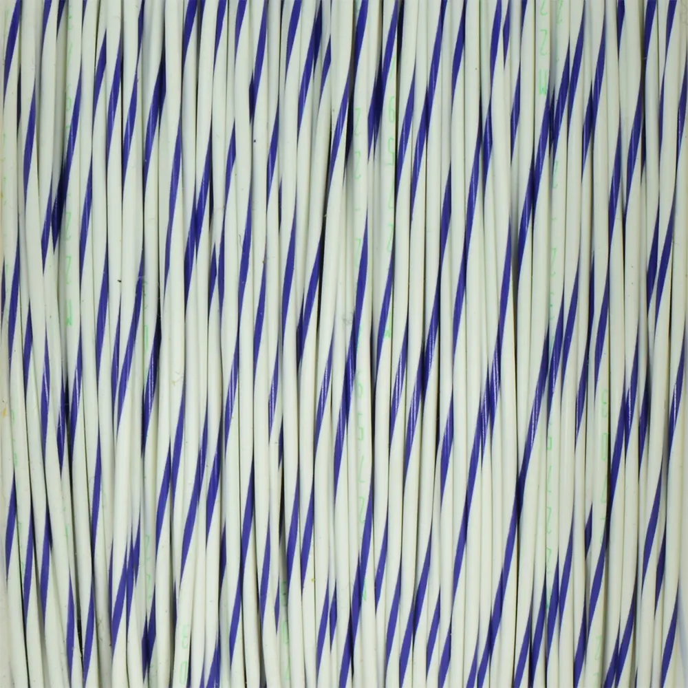 White/Violet Wire Tefzel 20 AWG - M22759/32-20-97