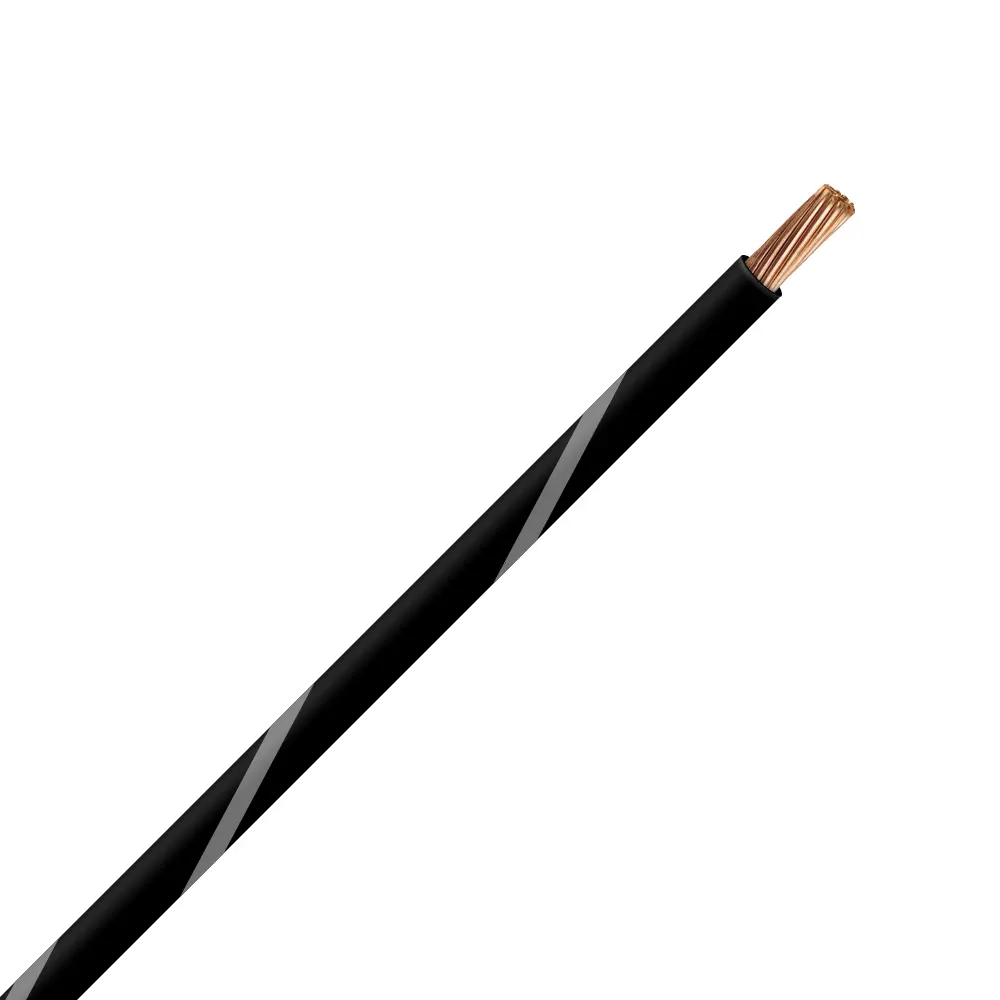 TXL 12 Black/Gray Striped Wire - TXL-12-08