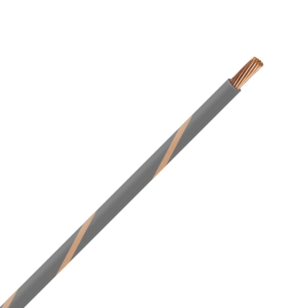 TXL 14 Gray/Tan Striped Wire - TXL-14-8T