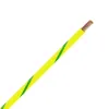 TXL 18 Yellow/Green Striped Wire - TXL-18-45
