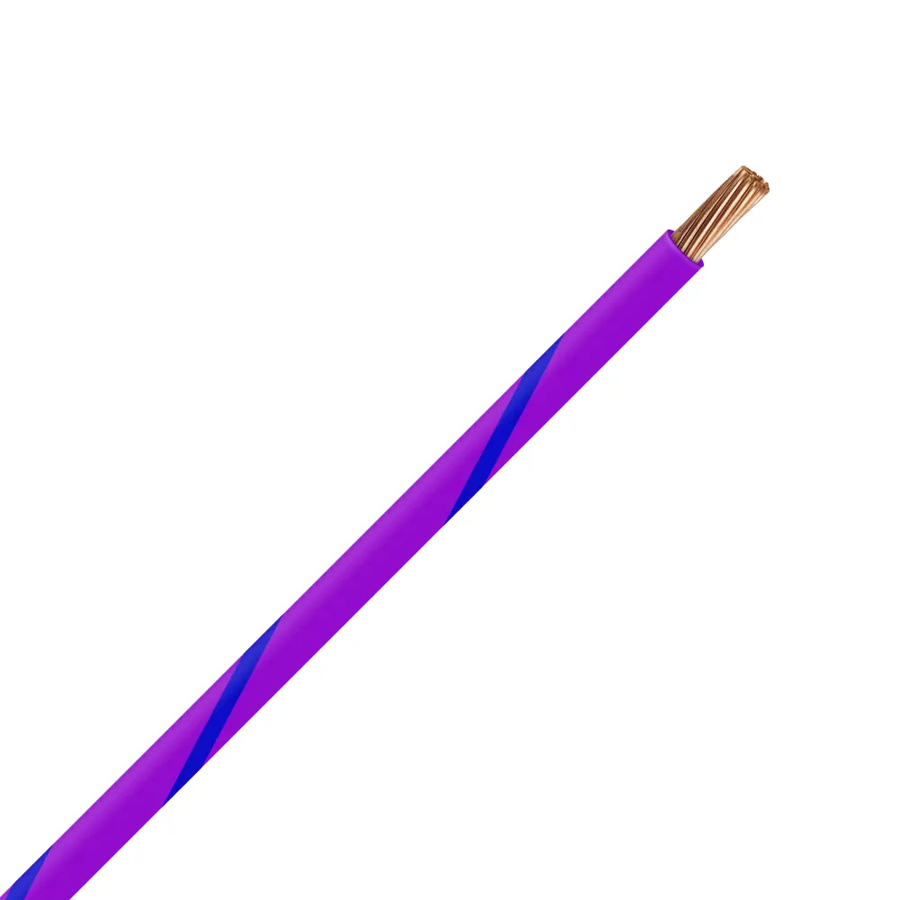 TXL 18 Purple/Blue Striped Wire - TXL-18-76