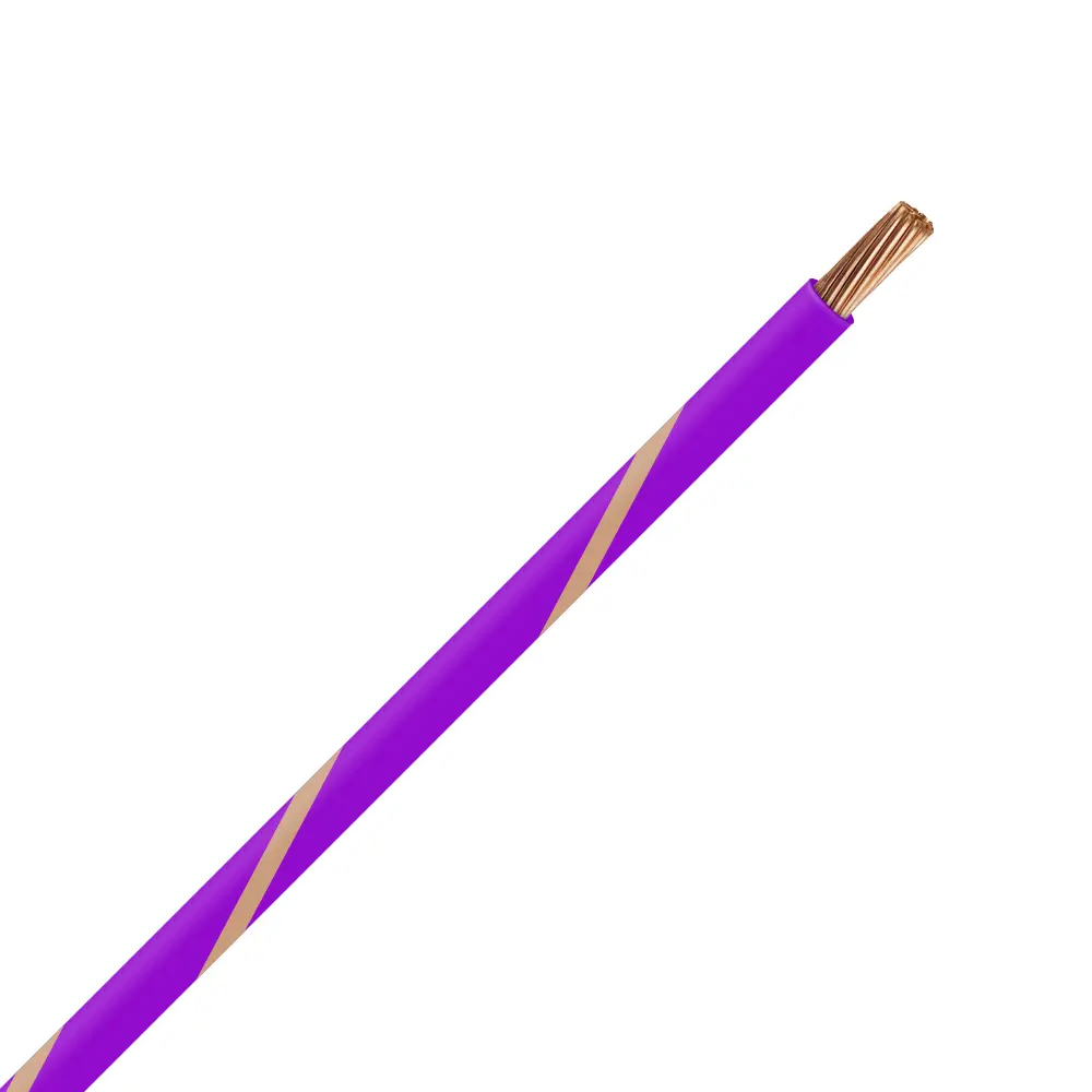 TXL 20 Purple/Tan Striped Wire - TXL-20-7T