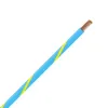TXL 20 Light Blue/Yellow Striped Wire - TXL-20-LB4