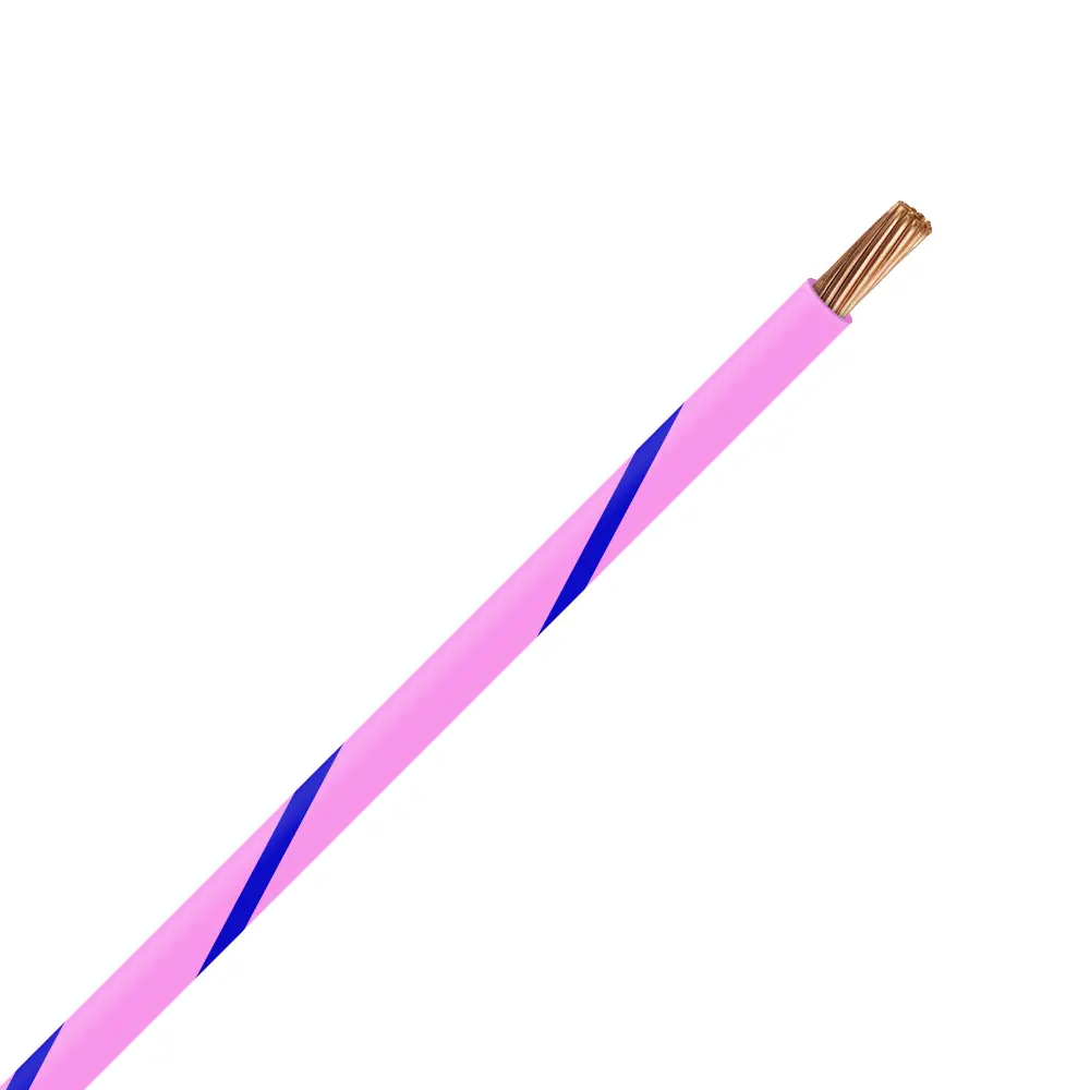 TXL 20 Pink/Blue Striped Wire - TXL-20-P6