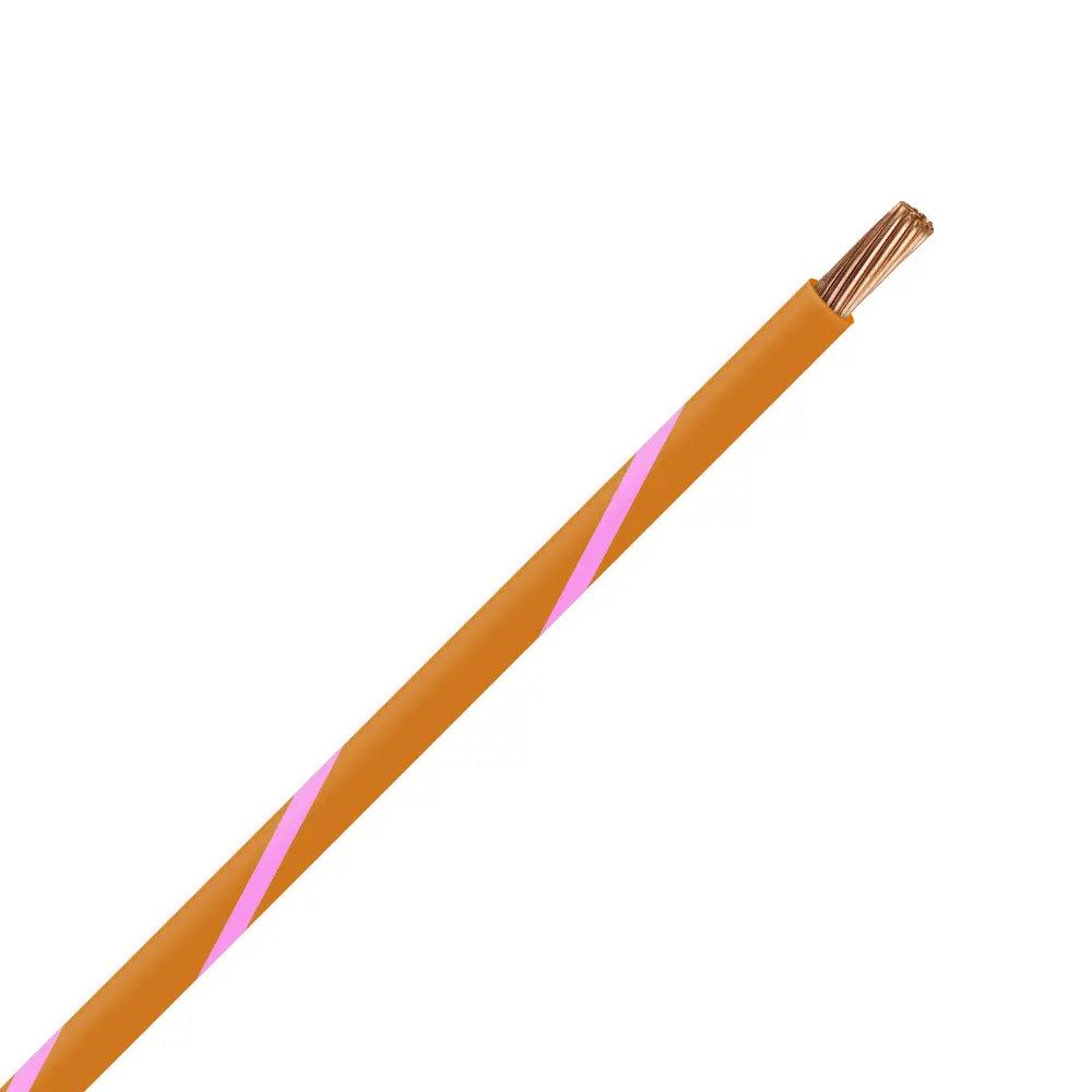 TXL 22 Orange/Pink Striped Wire - TXL-22-3P