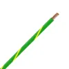 TXL 22 Green/Yellow Striped Wire - TXL-22-54