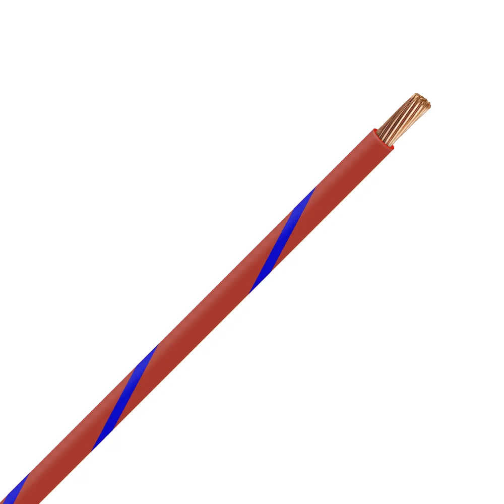 TXL 8 Red/Blue Striped Wire - TXL-8-26