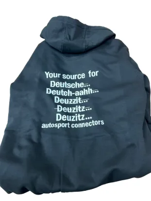 X-LARGE Autosport ZIPPER HOODIE - AS-HOODIE-XL, image 1 of 2