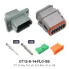 DT 12 Way FLG Kit, SLD NKL 16-14, SB - DT12-N-14-FLG-SB