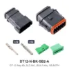 DT 12 Way Kit, SLD NKL, BLK A-KEY, SB Both - DT12-N-BK-SB2-A