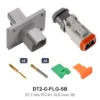 DT 2 Way FLG Kit, SLD Gold, SB - DT2-G-FLG-SB