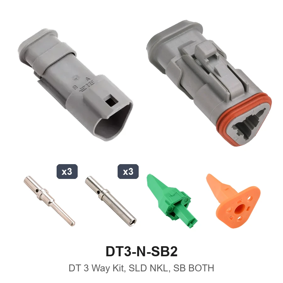 DT 3 Way Kit, SLD NKL, SB Both - DT3-N-SB2
