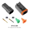 DT 4 Way Kit Solid Gold Black - DT4-G-BK