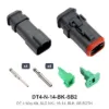 DT 4 Way Kit, SLD NKL 16-14, BLK, SB Both - DT4-N-14-BK-SB2