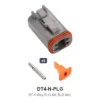 DT 4 Way Plug Kit Solid Nickel - DT4-N-PLG
