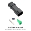 DT 4 Way RCP Kit, SLD NKL, BLK, SB RCP - DT4-N-BK-RCP-SBR
