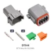DT 8 Pin Conn Kit Nickel Solid - DT8-N