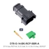 DT 8 Way RCP Kit, SLD Gold 16-14, BLK A-KEY, SB RCP - DT8-G-14-BK-RCP-SBR-A
