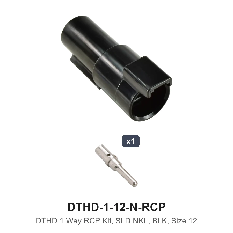 DTHD Size 12 Receptacle Kit - DTHD-1-12-N-RCP