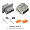 DTM 12 Way Flanged Nickel Stamped - DTM12-N-SF-FLG