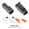 DTM 2 Way Kit Nickel Solid Black - DTM2-N-BK