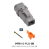 DTM 4 Way Plug Kit Gold Solid SB - DTM4-G-PLG-SB