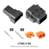 DTM 8 Way Kit Nickel Solid Black - DTM8-N-BK