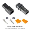DTP 2 Way Kit, STMP NKL 10 GA, BLK, SB - DTP2-N-SF-BK-10-SB