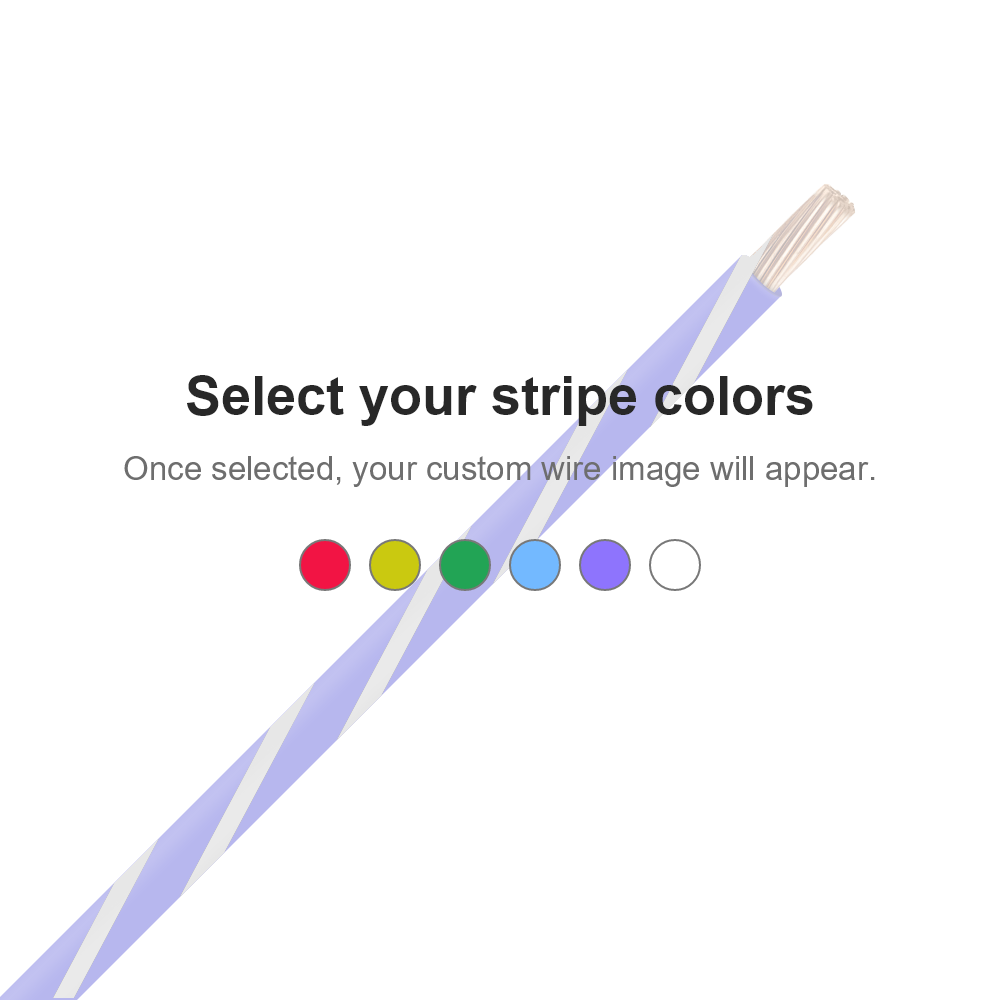 TXL-22-6 DBL Striped Wire - TXL-22-6-2STRIPE