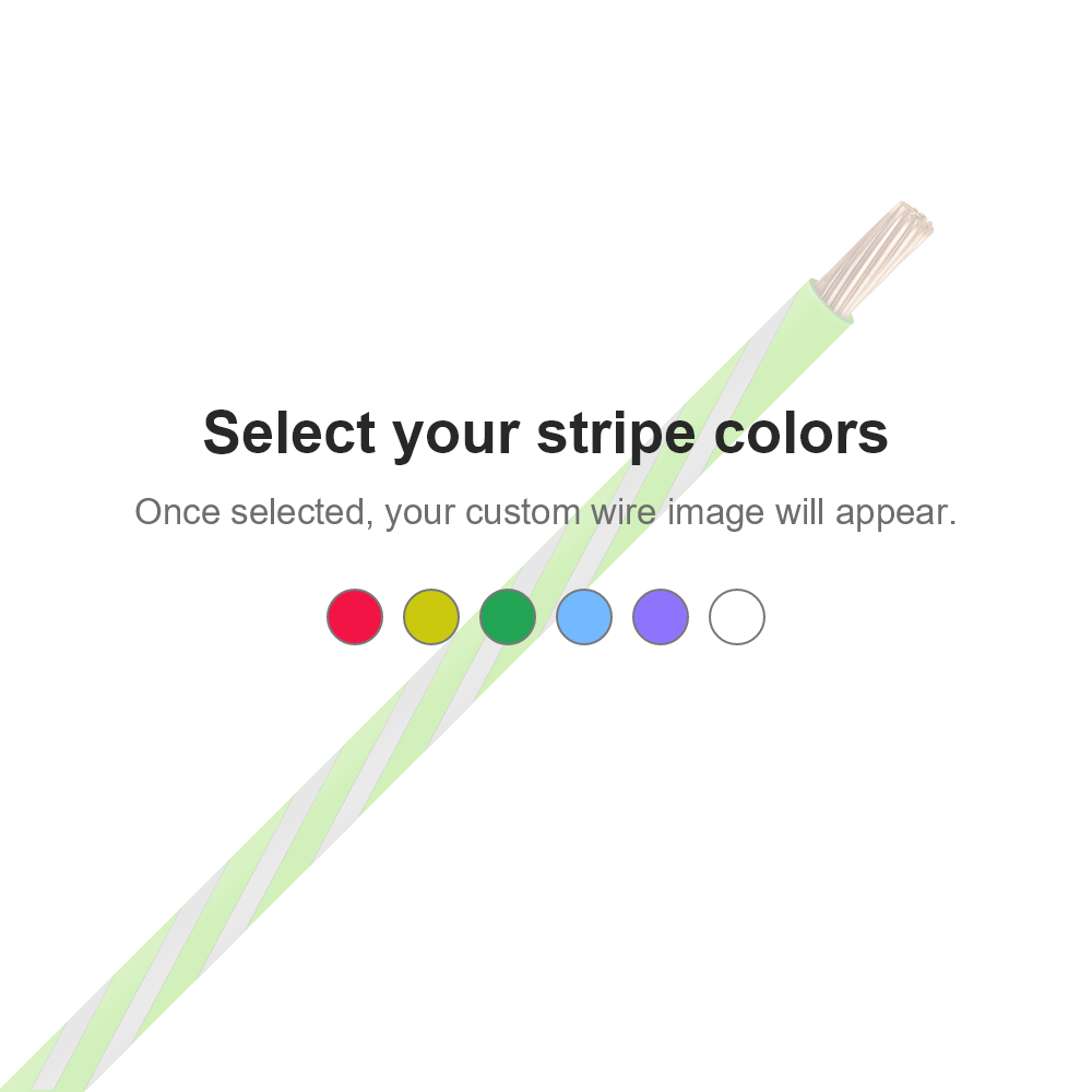 TXL-22-LG TRPL Striped Wire - TXL-22-LG-3STRIPE