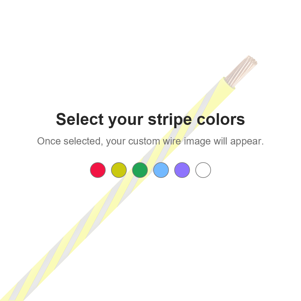 TXL-22-4 TRPL Striped Wire - TXL-22-4-3STRIPE, image 1 of 3