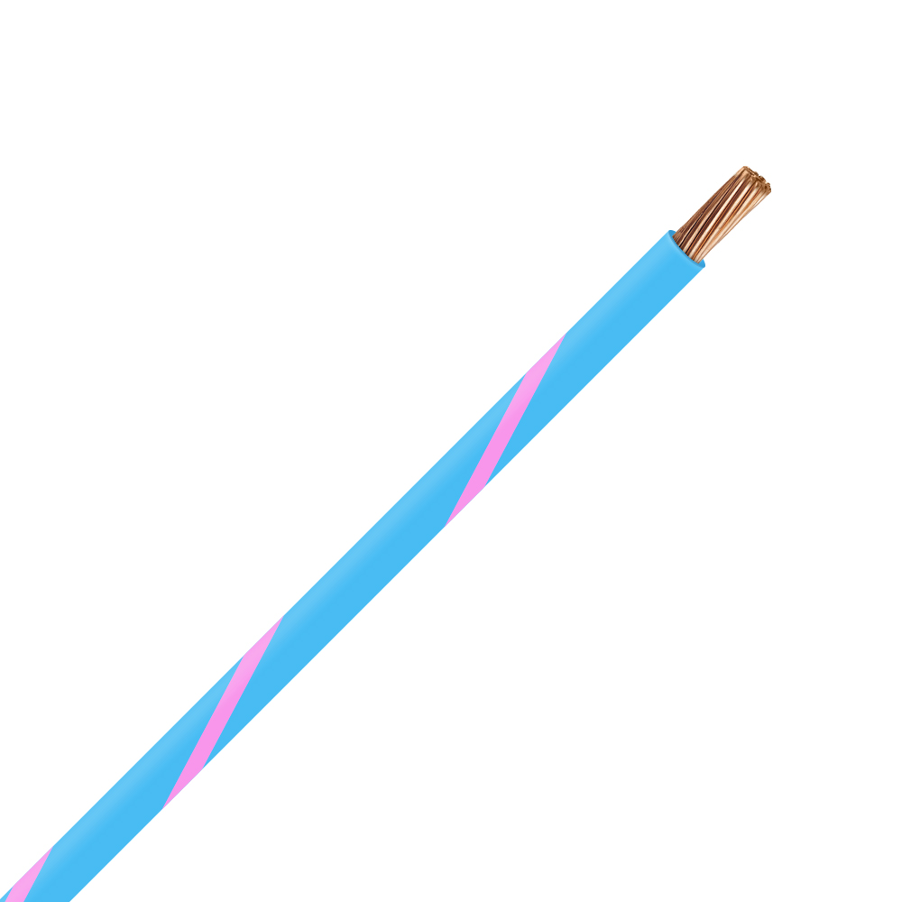 Picture of TXL 10 LIGHT BLUE/PINK STRIPED WIRE