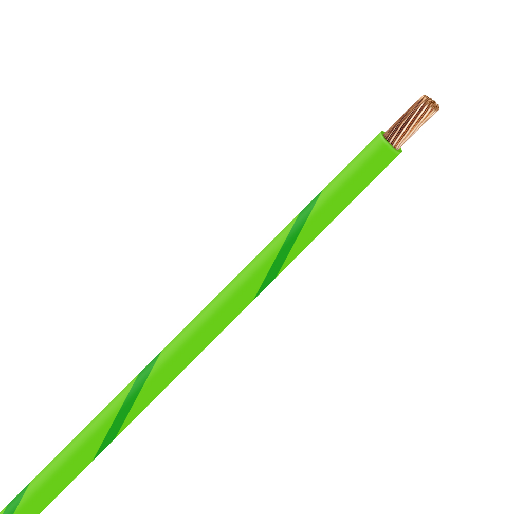 Picture of TXL 10 LIGHT GREEN/GREEN STRIPED WIRE