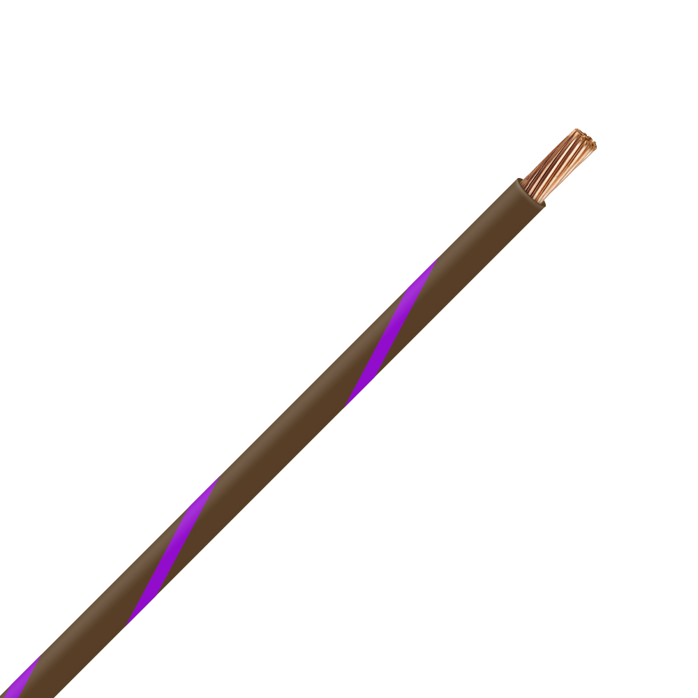 Picture of TXL 12 BROWN/PURPLE STRIPED WIRE