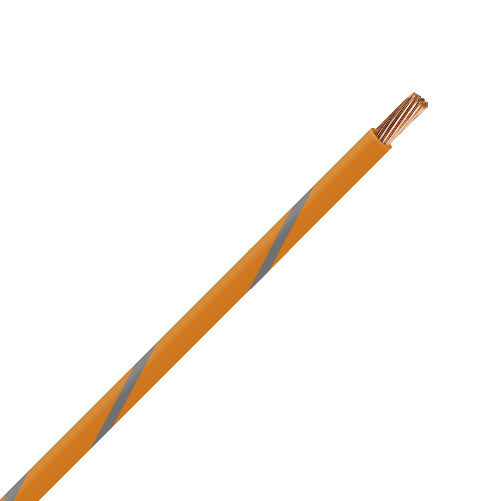 Picture of TXL 12 ORANGE/GRAY STRIPED WIRE
