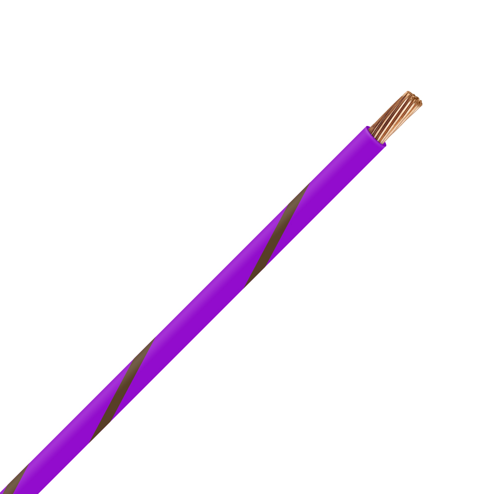 Picture of TXL 12 PURPLE/BROWN STRIPED WIRE