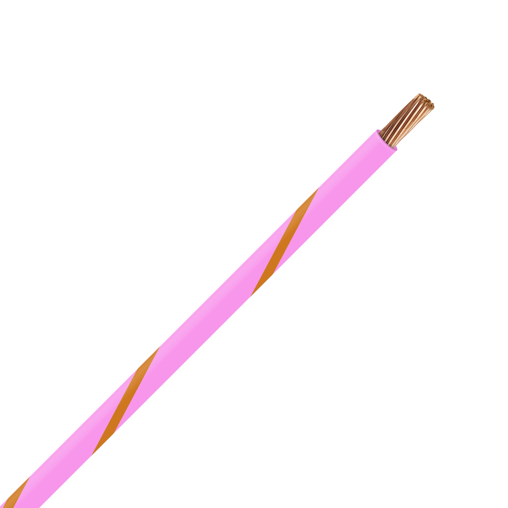 Picture of TXL 12 PINK/ORANGE STRIPED WIRE