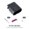 GT150 12 Way Male Kit 22-20AWG - GT150-12M-2022