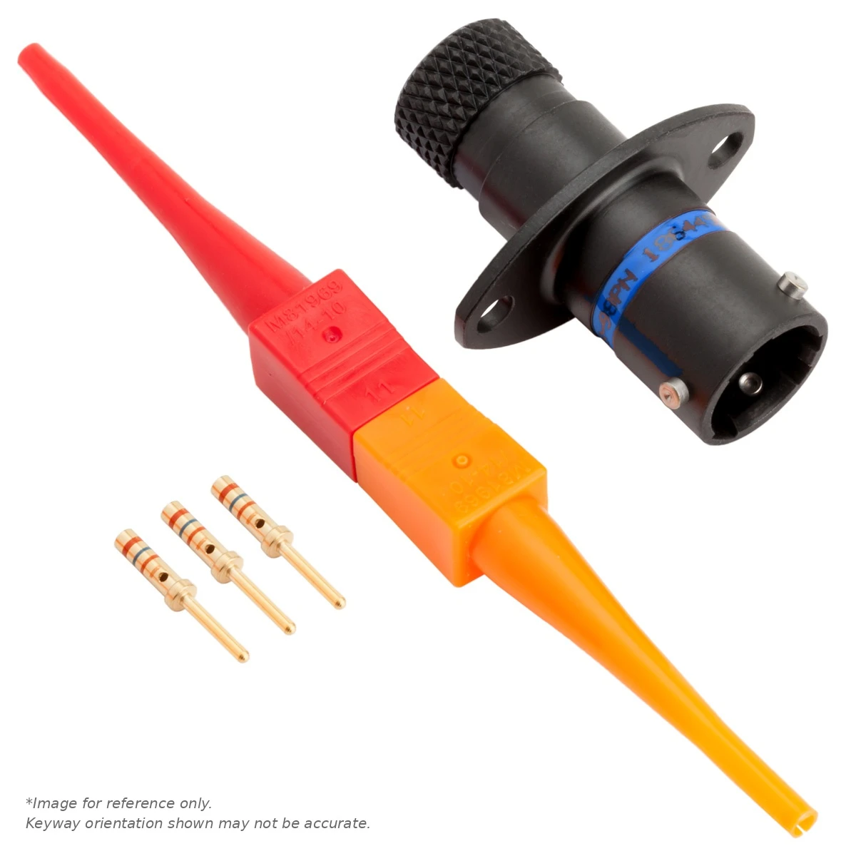AS,3 WAY,FLG,PIN,B KEY,BLUE - AS008-98PB