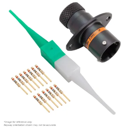 AS,13 WAY,FLG,PIN,C KEY,ORANGE - AS010-35PC